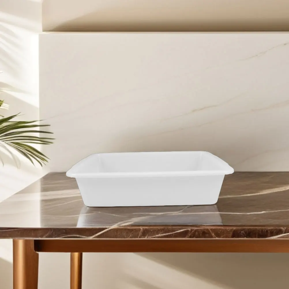 

2Pcs Laboratory Tray Plastic Rectangular Versatile Lab Plate Chemical Experiment Storage Organizer for Labs Laboratory Tray