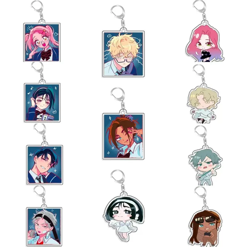 

Брелок-игрушка Alien Stage: Коллекционный акриловый защитный чехол для ключей по мотивам аниме и игр, подарок ручной работы