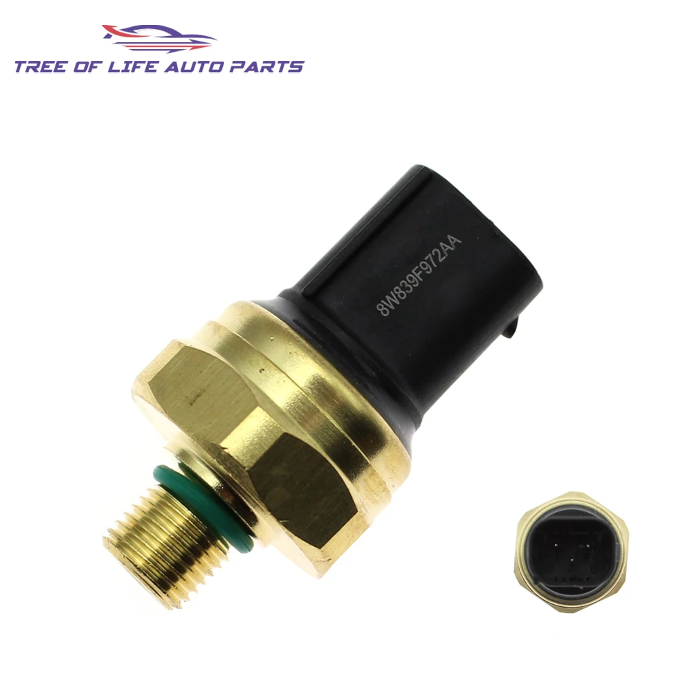 Sensor de pressão do trilho de combustível bm5z9f972a remetente para volvo s60 land rover evoque freelander lincoln xj 8w839f972aa gj329f972aa