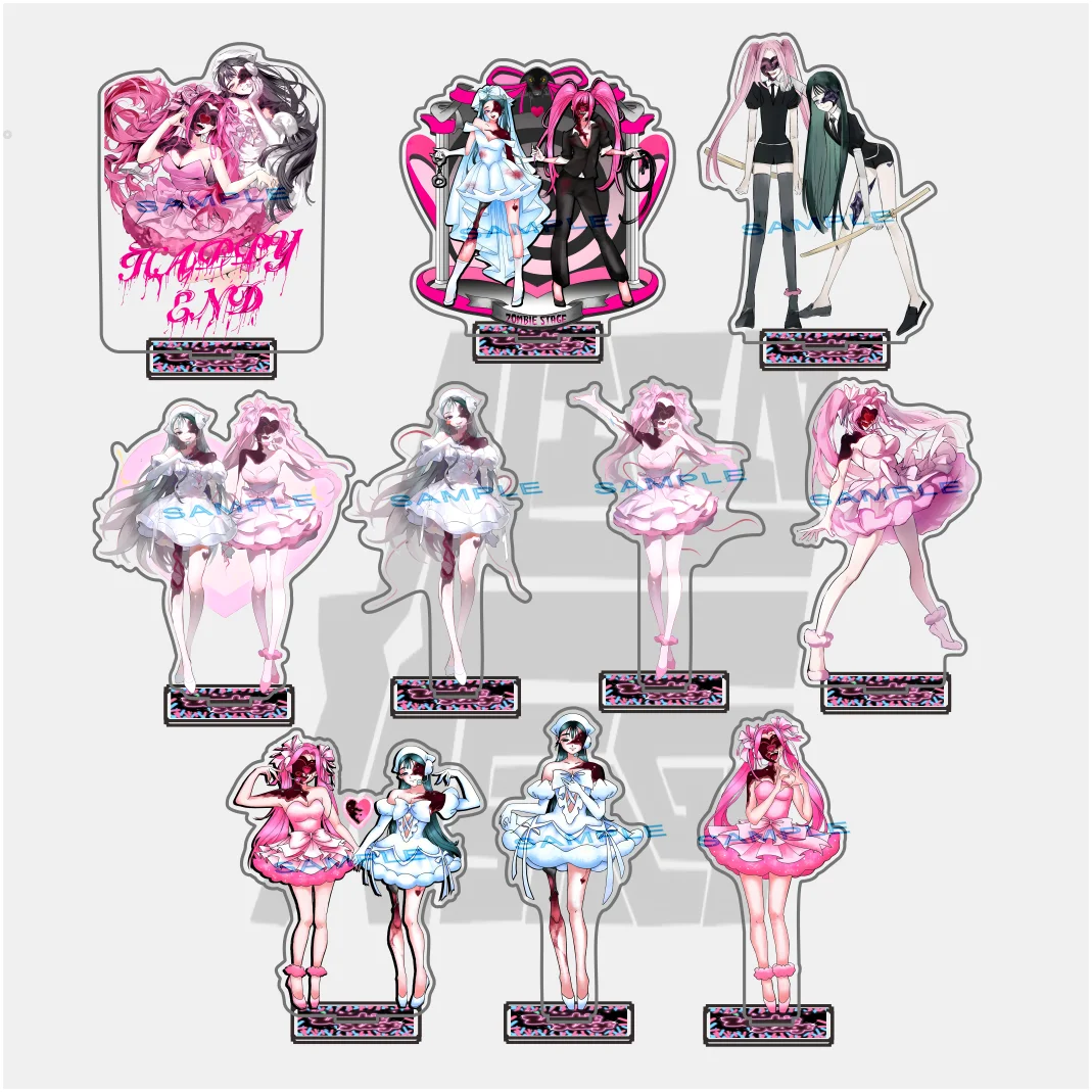 Popular Anim ALIEN STAGE IVAN TILL LUKA SUA MIZI Model Desktop Acrylic Stand Keychain Originality Desk Figure Accessories Gift