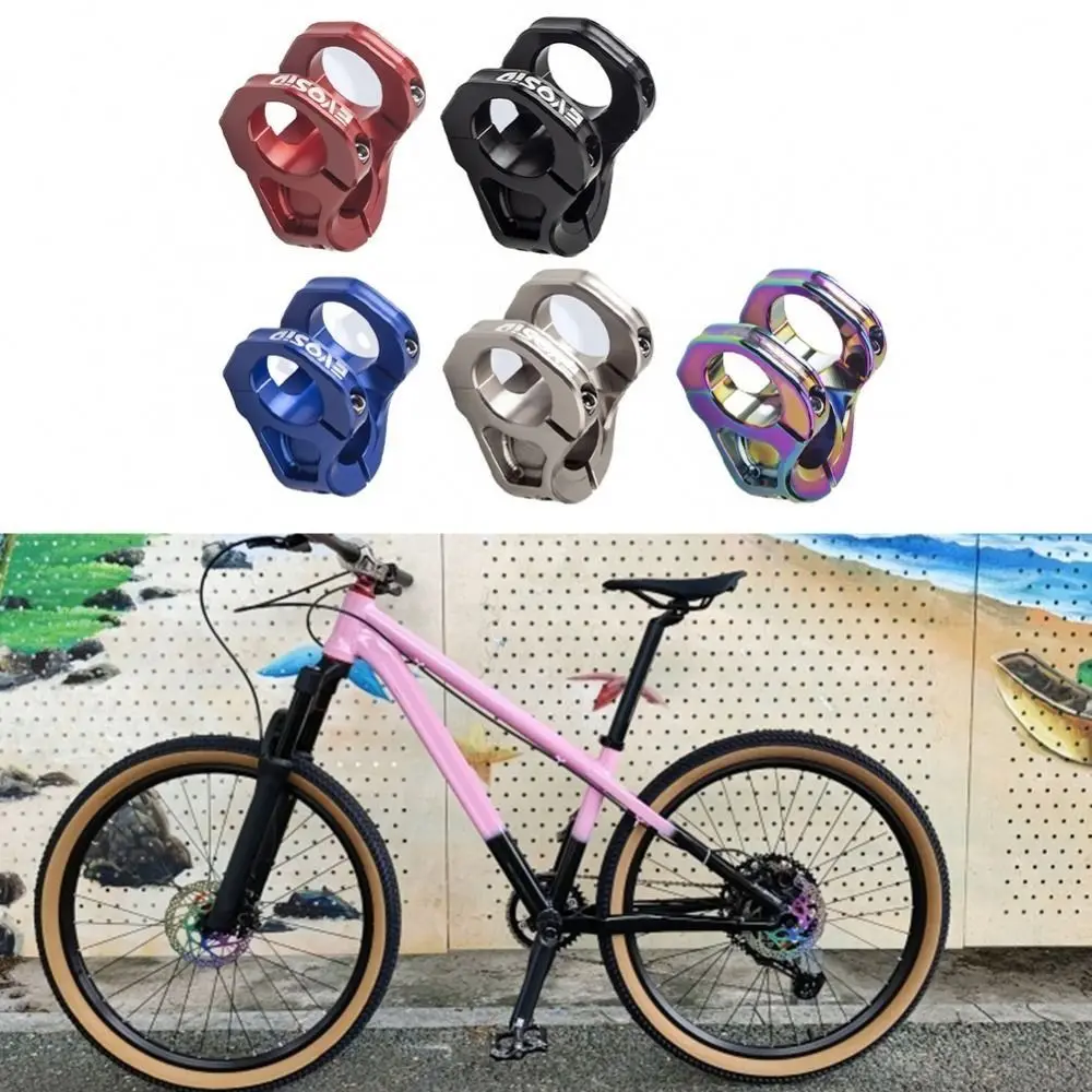 

CNC Anodizing Bicycle Handlebar Stem Adjustable Aluminum Alloy MTB Stem Riser High-Strength 31.8x35mm Mountain Bicycle Stem