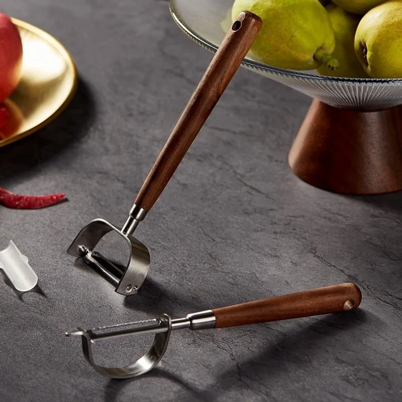 

1 шт., нож для очистки грецкого ореха, нержавеющая сталь, бытовой нож для фруктов, картофеля, кухонные инструменты для очистки овощей, товары для дома