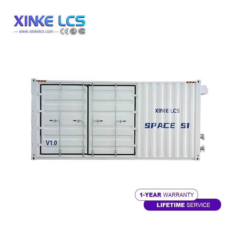 Plate System Computing Power 1-Year Ambient Xinke Intelligent 160-position Liquid Cooling Container 314Ah 1P52S