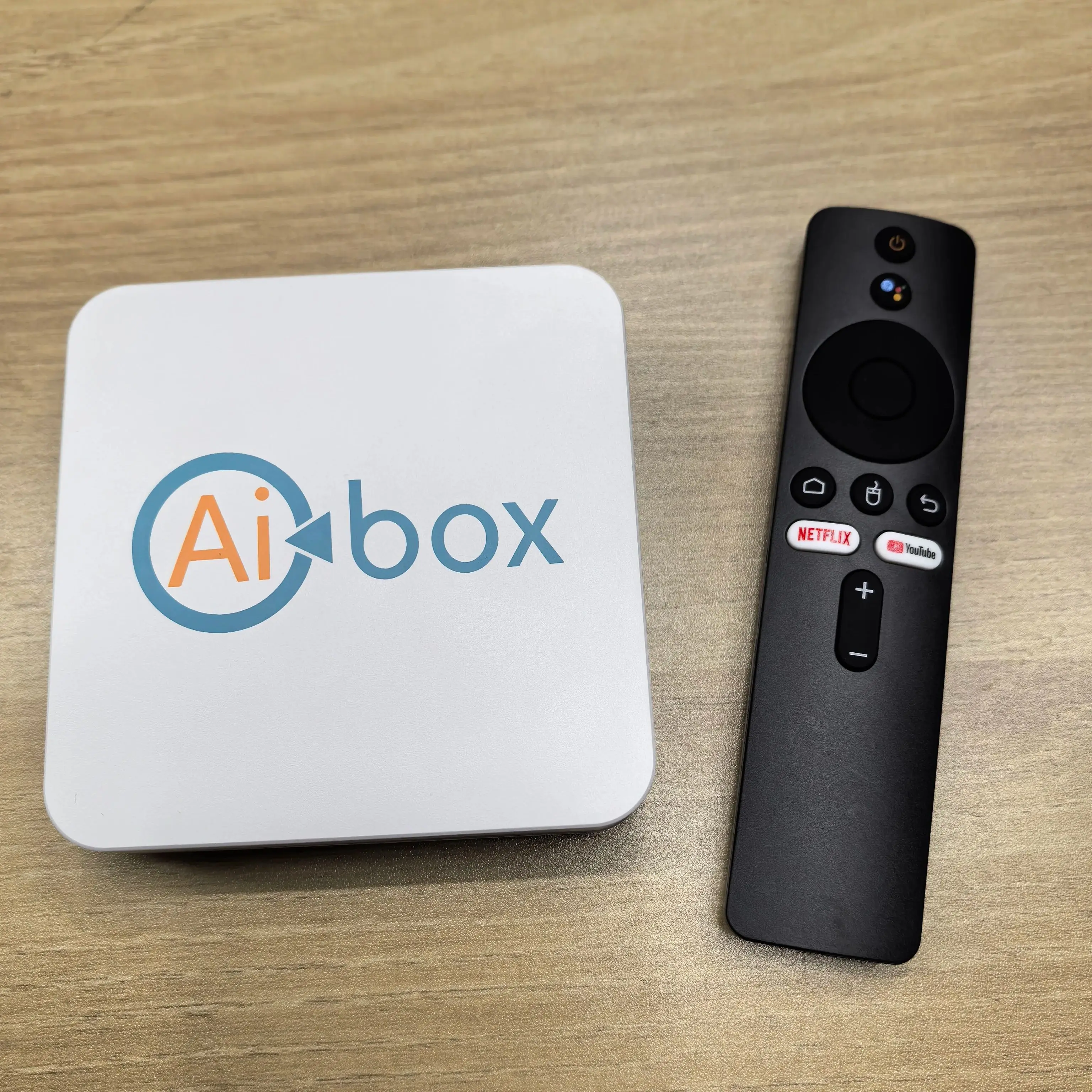 Caixa de voz AI Android9.0 TV Box Amlogic S905L3 Quad Core AV1 BT 2.4G e 5G Wifi 4K HD Set Top Box Media Player