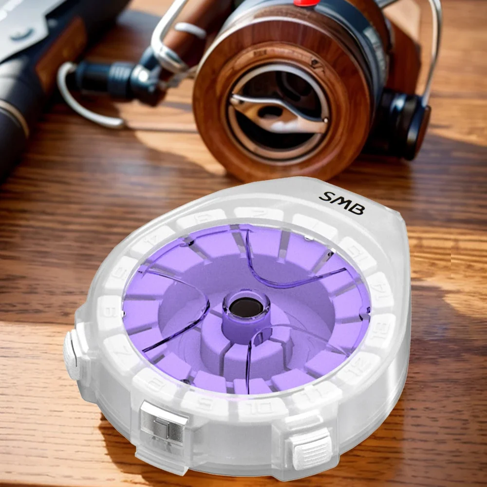 ZUKIBO Bobinadora de sedal y caja de carbono - Corte rapido de hilo - imagen 2