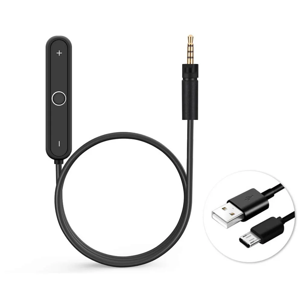 Bluetooth 5.0 Adapter Wireless Handsfree Receiver For Sennheiser HD 4.30 400S Momentum 2.0 1.0 2 1 HD1 On Ear Wired Headphones