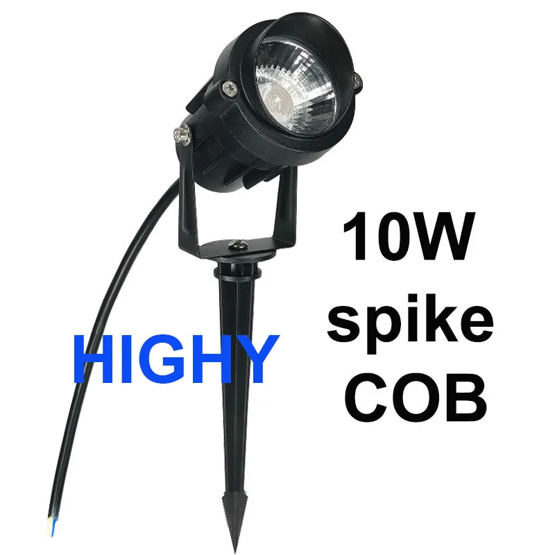 New LED Lawn Lamp COB Light 20W25W30W40W AC110V 220V Outdoor Waterproof Pathway Garden Spot Lamp Decor Landscape Lighting DC24V