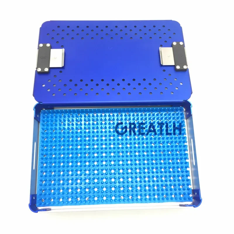 Dental Ophthalmic sterilization case disinfection tray box for surgical instrument tools dental sterilizing