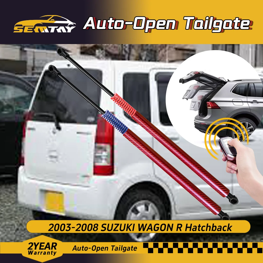 

SEMTAY Automatic Lifting Trunk Struts with Spring for SUZUKI WAGON R Hatchback 2003-2008 Rear Tailgate Boot Lift Supports