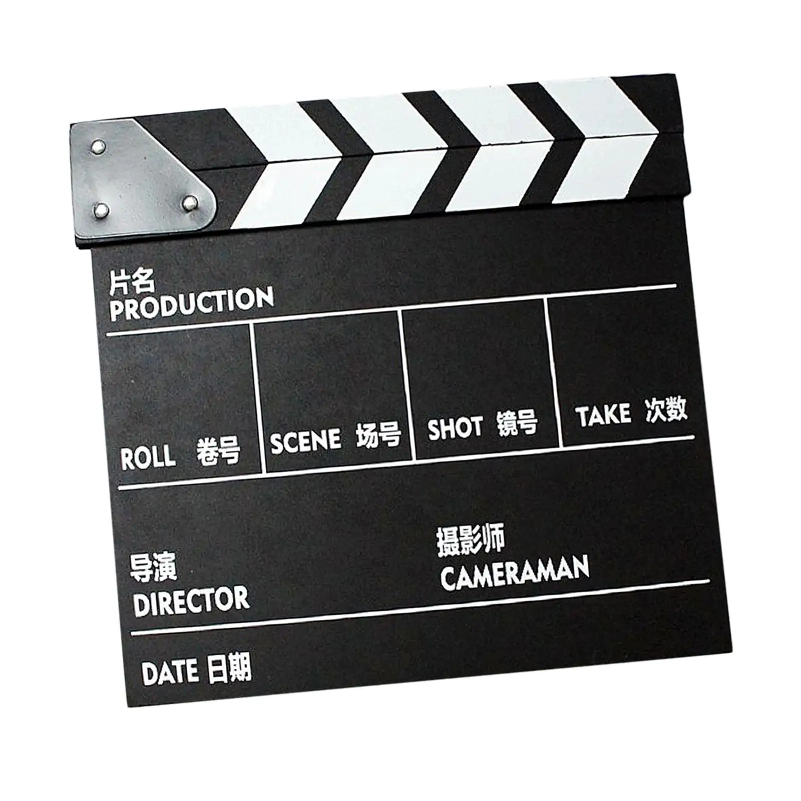 Movie Film Directors Clap Board Clapper Board Scene Slate Clap Slateboard Compact for Photo Prop Studio Film Photography