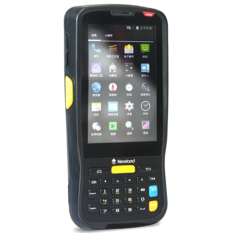 Handheld Data Collection Android Rugged Industrial Pda With 4G Wifi 1D 2D Barcode Scanner NFC Reader MT66