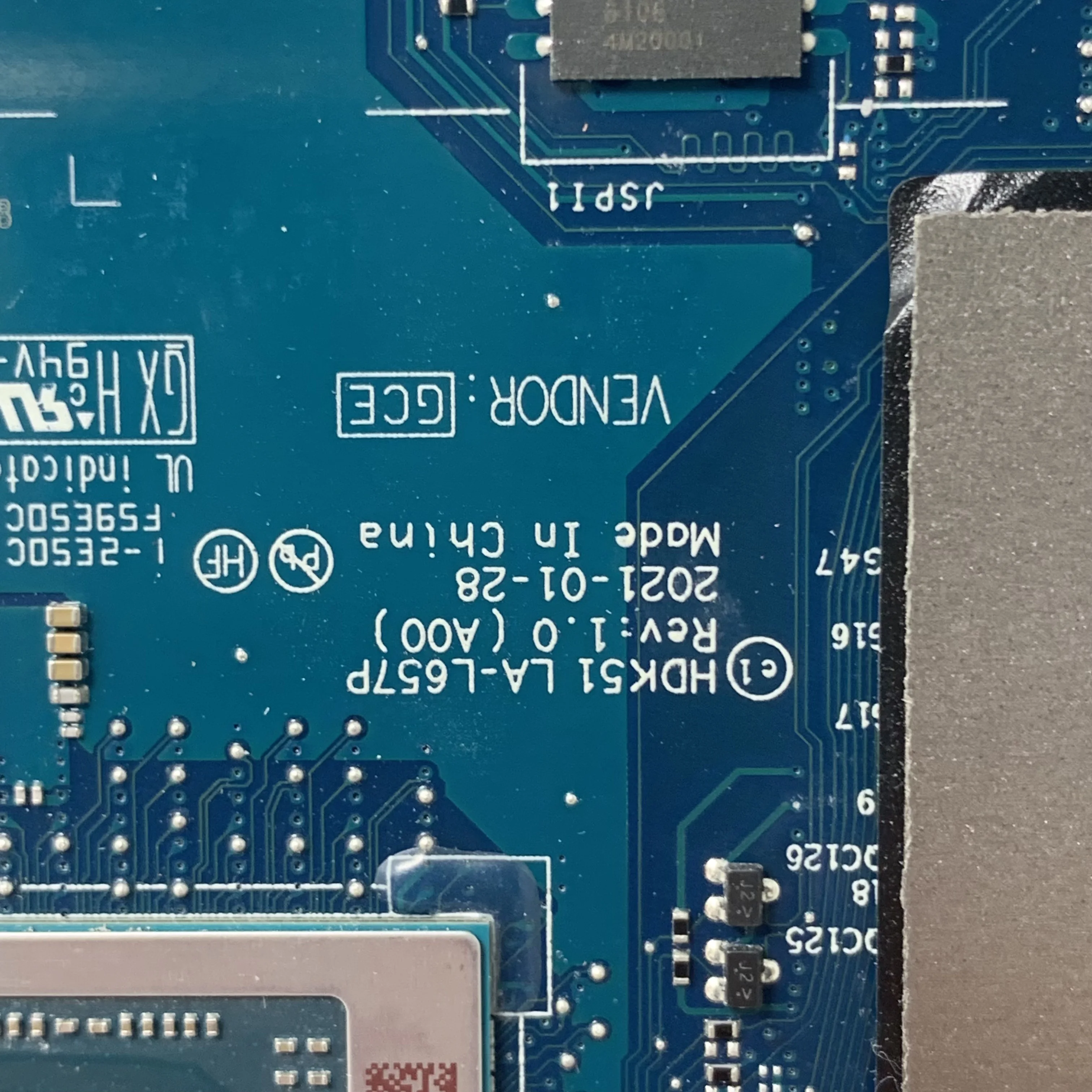 HDK51 LA-L657P CN-08546H 08546H 8546H For DELL G15 5525 Laptop Motherboard W/ Ryzen 9 6900HX CPU GN20-E3-A1 RTX3060 100% Test OK