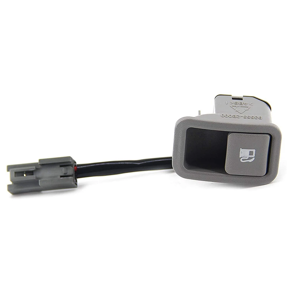 Fuel Opening Switch Fuel Release Switch to Replace for Hyundai Santa Fe 2007 2008 2009 935552B000J4 935552B000Hz (Gray)