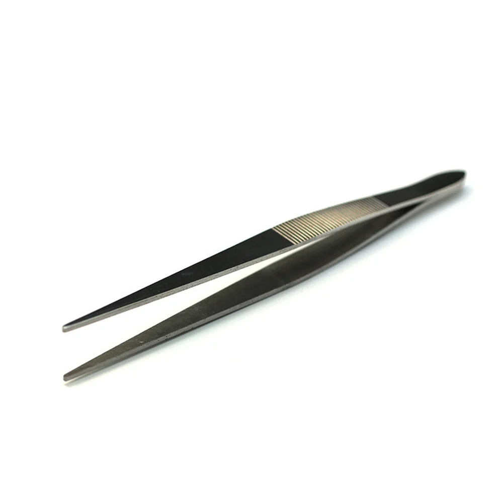 

4Pcs Steel Tweezers Kit Fine Pointed Multifunctional Lightweight for Manicure Machine Repair Jewelry Holding Professional Use