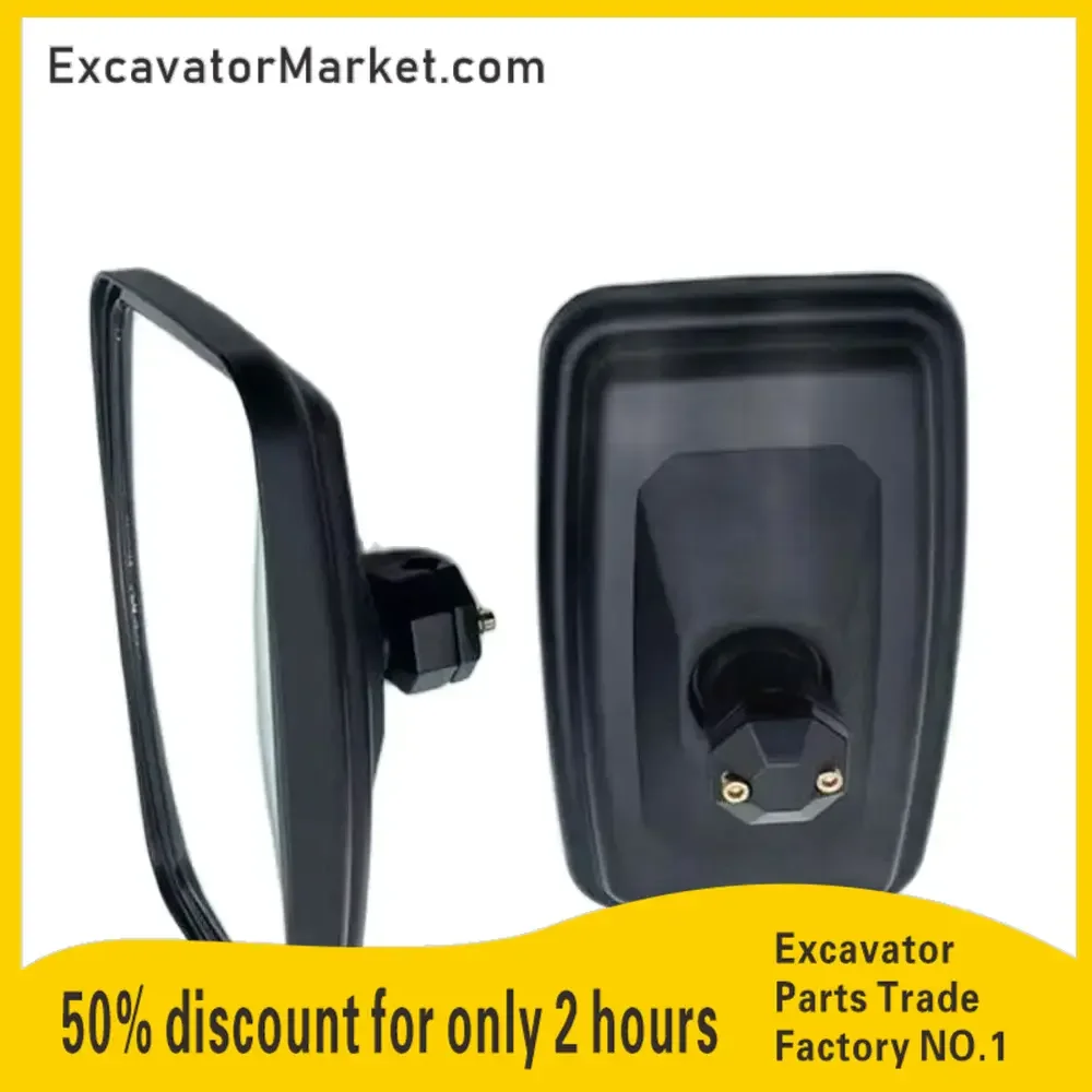 

For Excavator Accessories Rearview Mirror Reversing Mirror R55 60 130 210 265 305 335 385 455-7-9 Excavator Parts