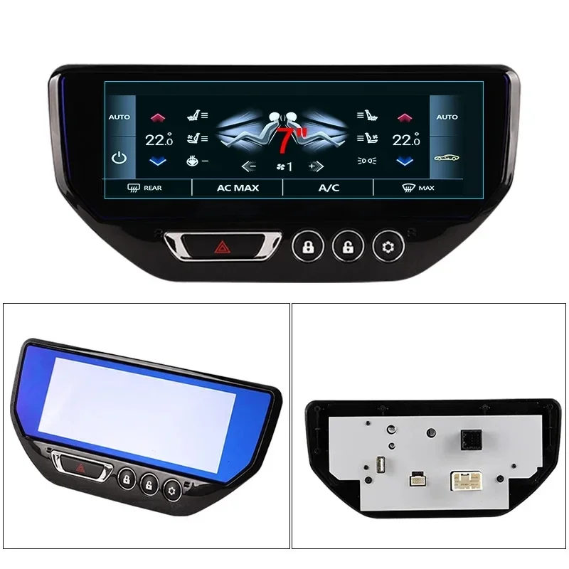 7 inch Car Touch Screen AC Climate Control Panel Car LCD Air Conditioner Panel Auto Upgrade Screen For Maserati GT 2007-2020