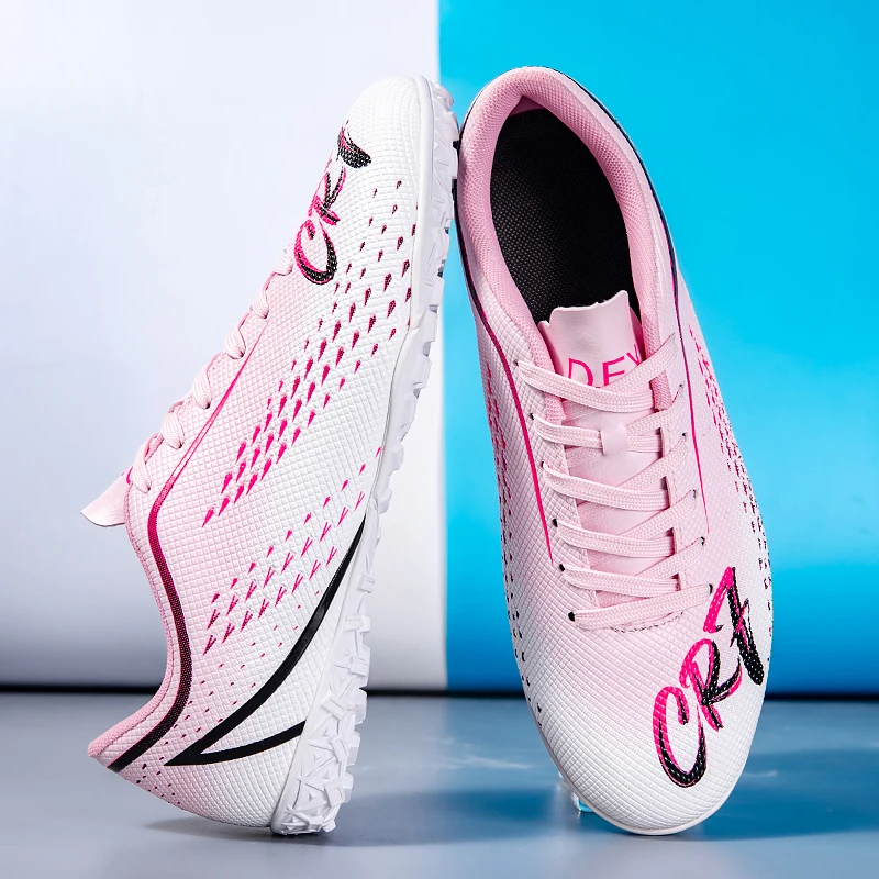 

Men Turf Indoor Football Boots Resistant Casual Comfortable Male Top Quality Soccer Shoes Fast Non Slip Training Football Shoes