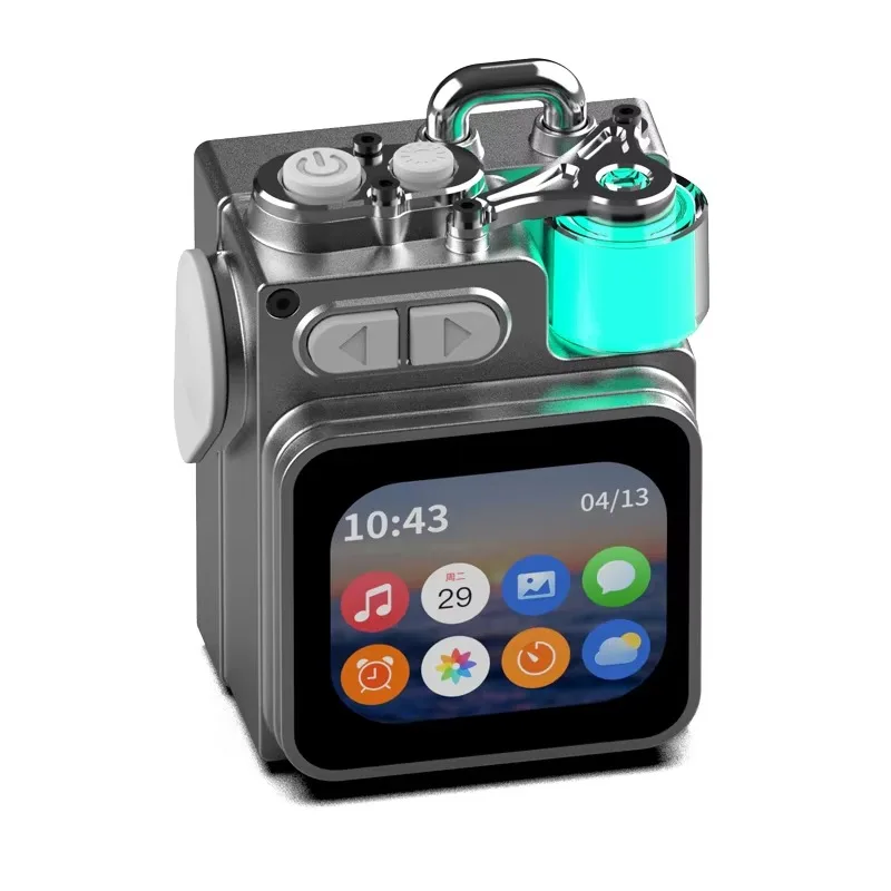Outdoor Mini Portable Smart LCD Screen Wireless Music RGB Light Bluetooth Speaker
