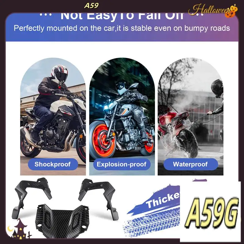 

G9-Motorcycle Front Headlight Fairing Bracket Front Panel Fairing Cover For Yamaha FZ-07 MT-07 FZ07 MT07 2018 2019 2020