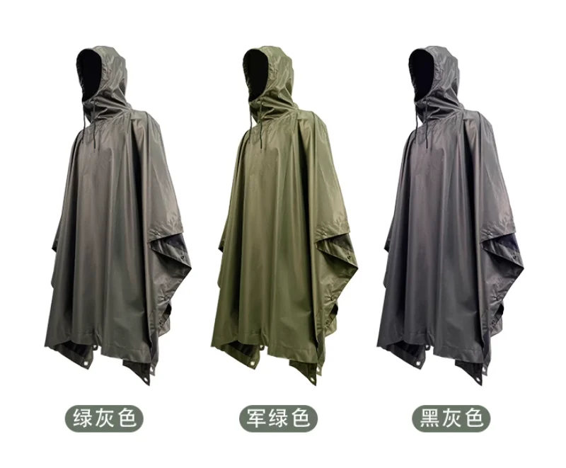 

Outdoor Hiking Cloak Raincoat Multi-function Rainstorm Proof Poncho