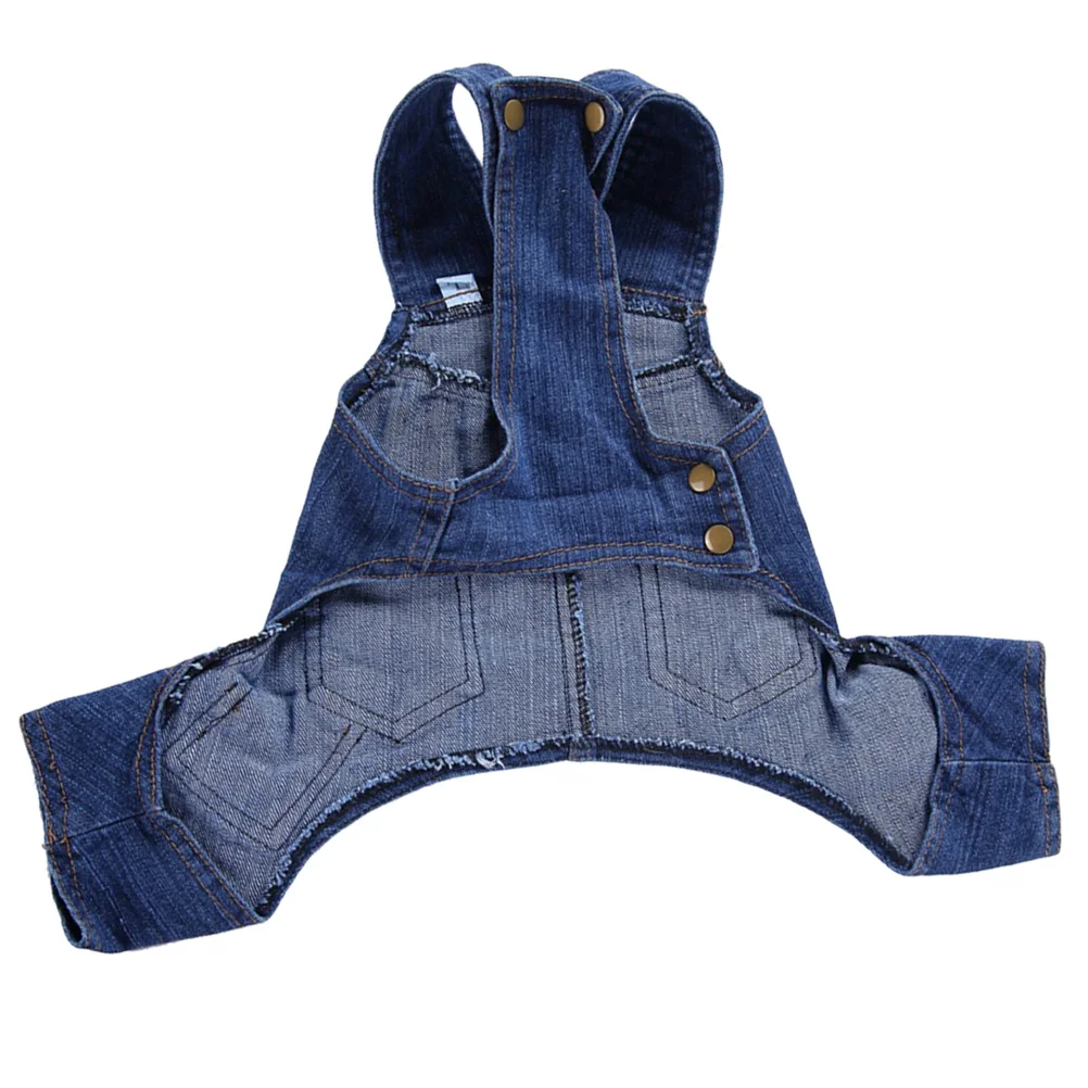 

Dog Harness Pants Denim Pet Vest For Small Dogs Outdoor Walking Jogging Gear Pet Clothing Dog Pants Denim Clothes For Dogs