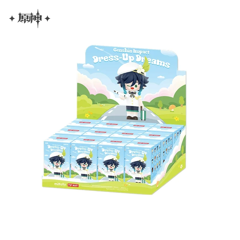 

Sunsyea Genshin Impact Official Merch miHoYo Original Authentic Dress-Up Dreams Theme Series Q Version Desktop Ornament Hu Tao