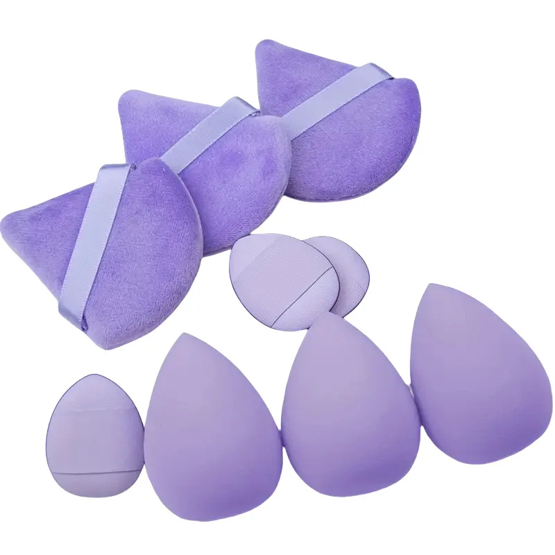 Ensemble combiné petit, moyen et grand, bouffantes de maquillage essentielles pour débutants, bandeau de Spa, bracelet, outils de maquillage, 12 pièces