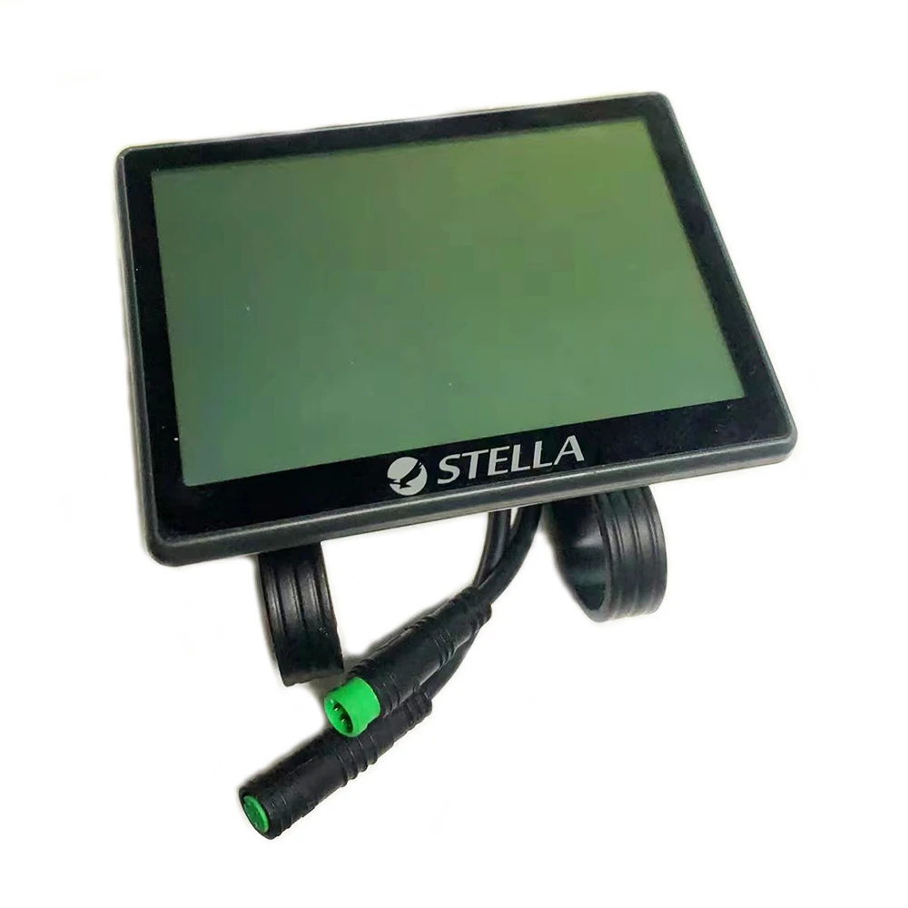 

STELLA Electric Bicycle LCD Display Meter Ebike Speed Control Panel Ebike Conversion Kit