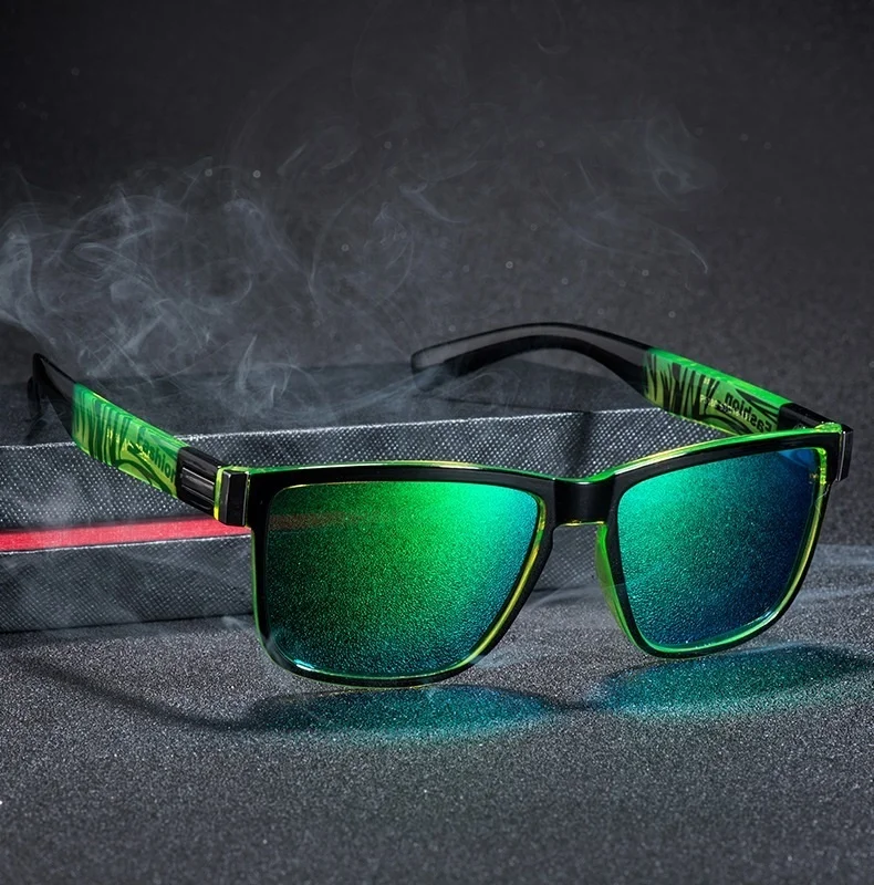 Luxus Männer Frauen Fahren Sonnenbrille Mode Marke Designer Platz Vintage Angeln Sonnenbrille UV400 Brillen – Detail 6