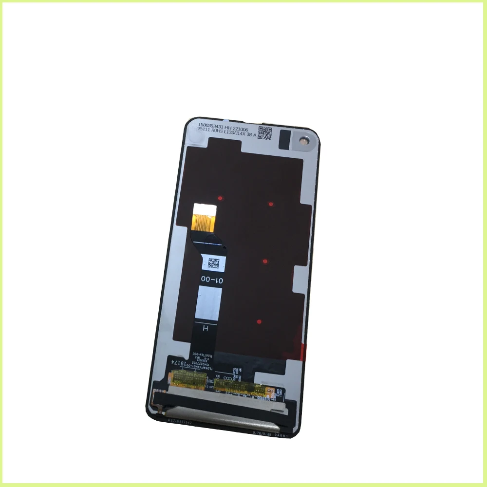 الجملة 5/10 جزء/الوحدة الأصلي الذاتي لحام لموتورولا رؤية واحدة شاشة Lcd مع مجموعة اللمس ل موتو واحد العمل