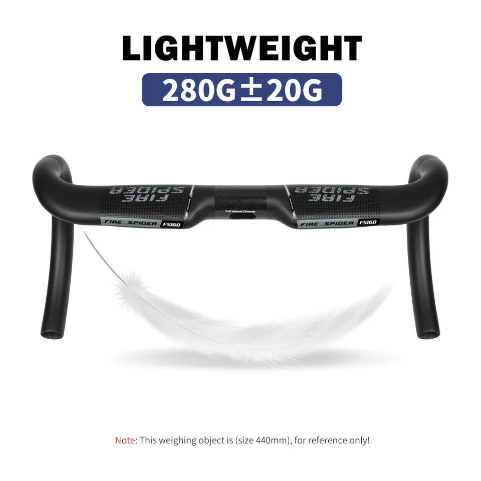 Fire Spider Bike Carbon T1000 Road Handlebar 380/400/420/440mm