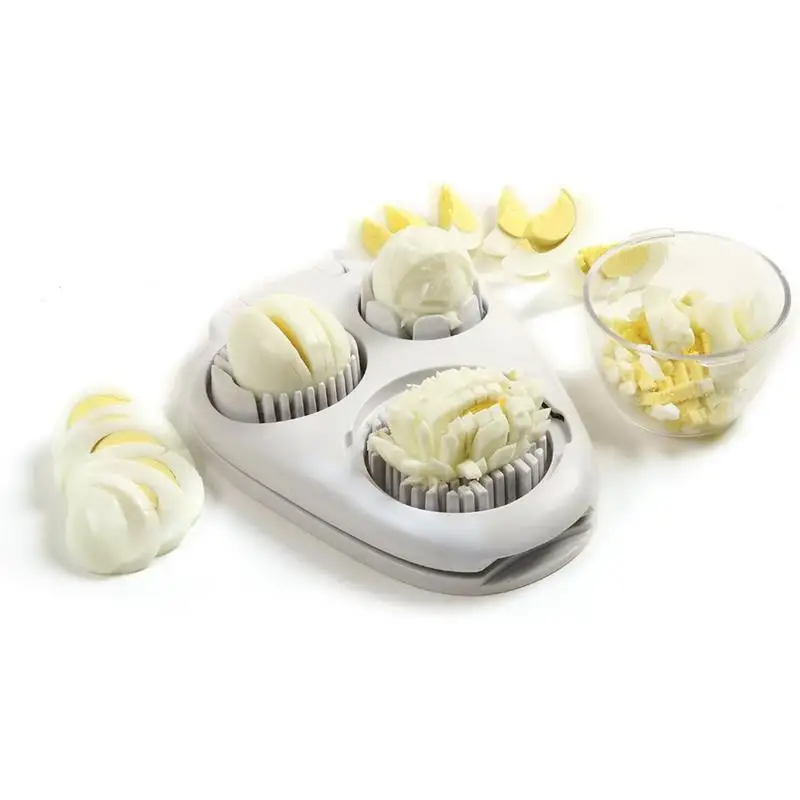 Hard Boiled Egg Slicer Mushroom Slicer Egg Dicer Stainless Steel Grape Cutter Multifunctional Strawberry Cutter Tool Kitchen