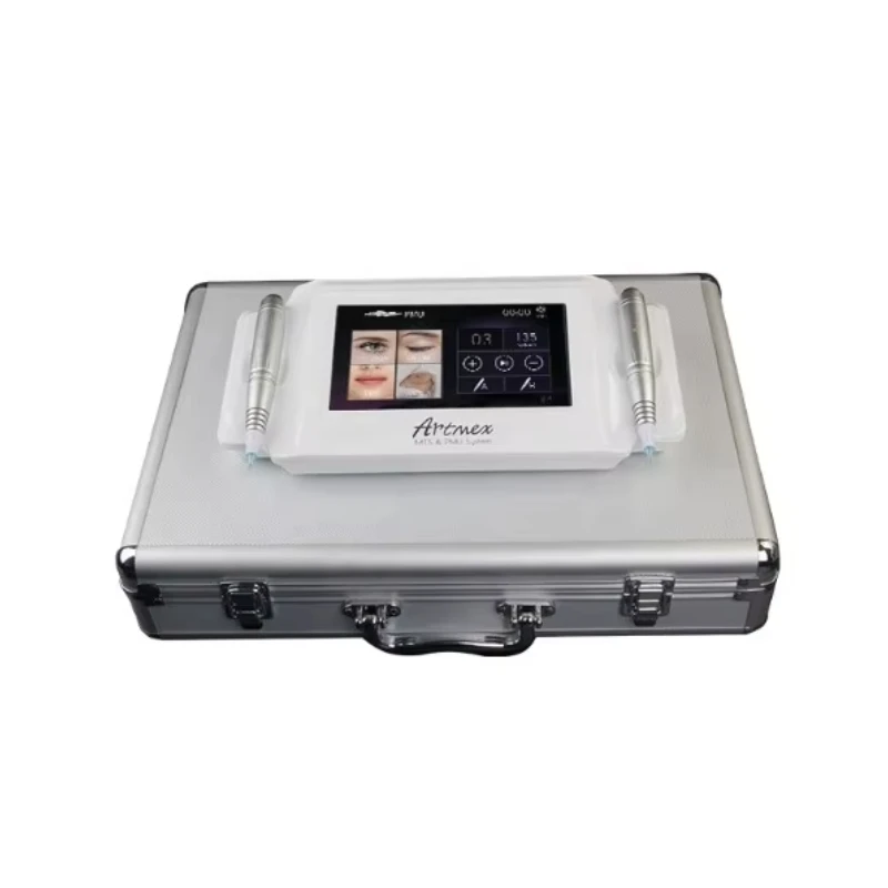 Permanent Make up Machine Artmex V8 with Cosmetic Digital Tattoo Pen