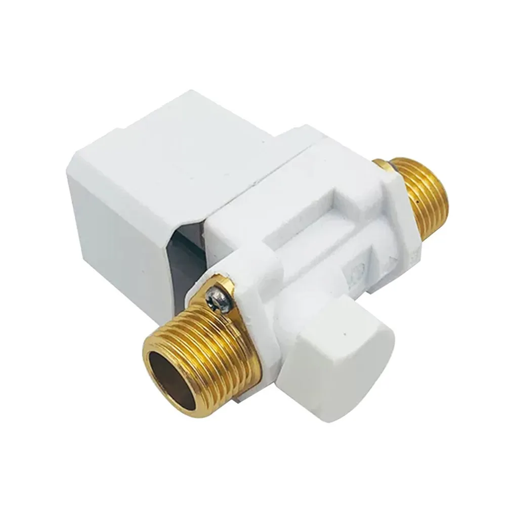 DC12V Automatic Water Solenoid Valve 1/2 Inch Male Thread Pressure‑Type Inlet Control Valve For Water Heater Water Supply