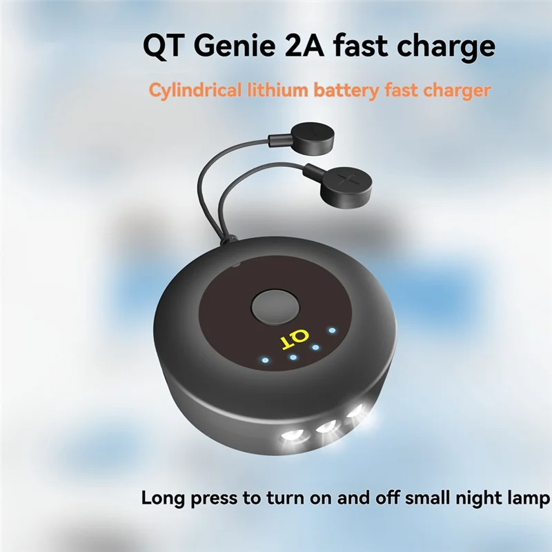 AA60-Li- 18650/20700/21700/26650/26700/26800/26980/46800 3.6V/3.7V 리튬 배터리용 배터리 충전기