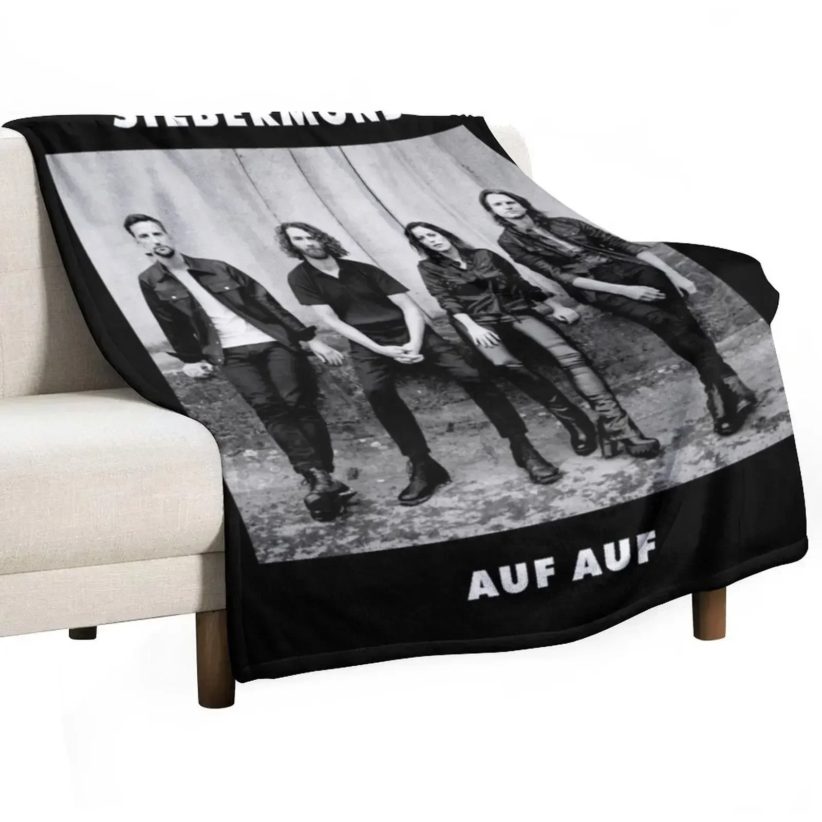 

SILBERMOND BAND AUF Throw Blanket Decorative Sofas manga Sofa Blankets