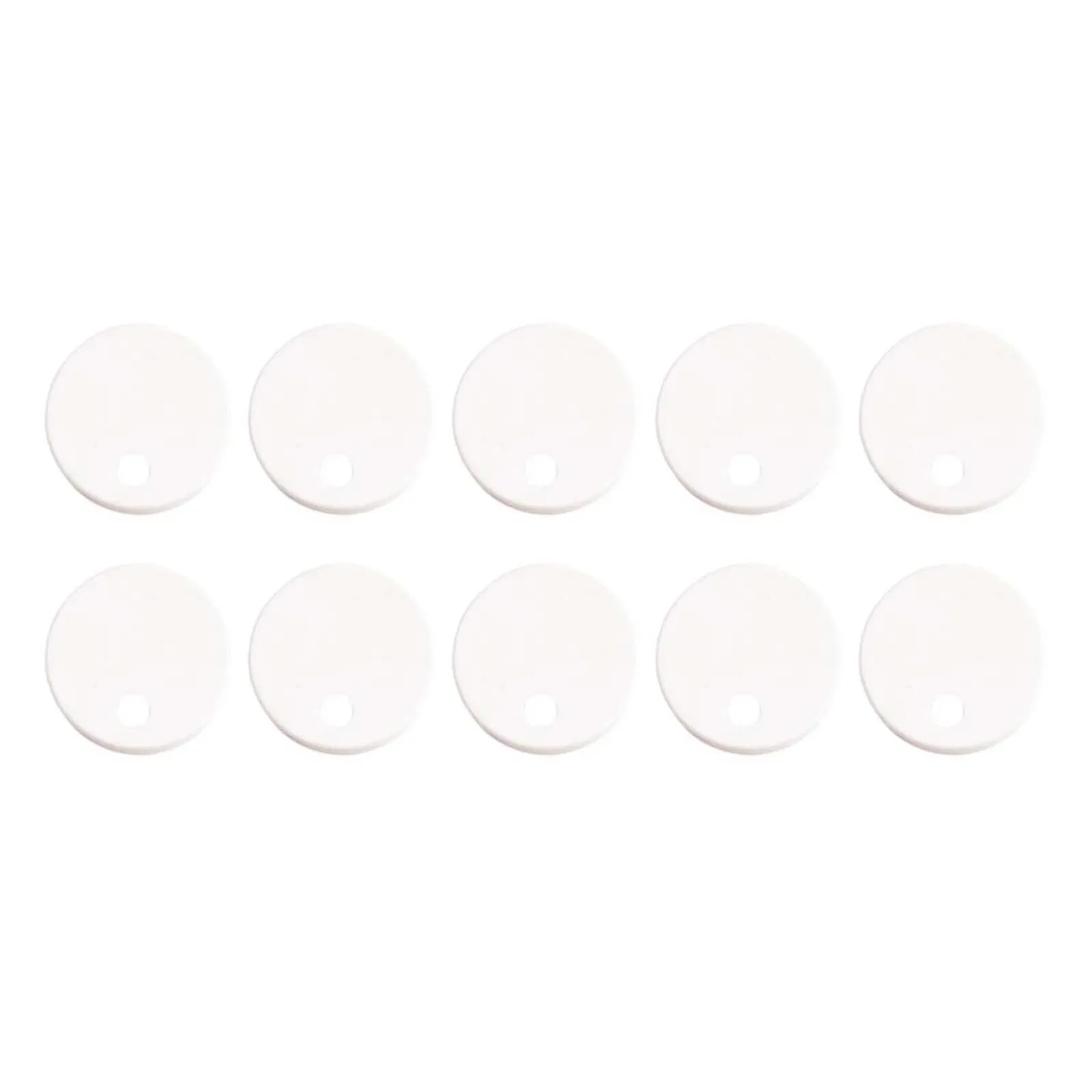 

Bathroom Renovation 50mm Anti-rust Cover Aesthetic Toilet Improvement Elegant White Finish For Modern Bathrooms