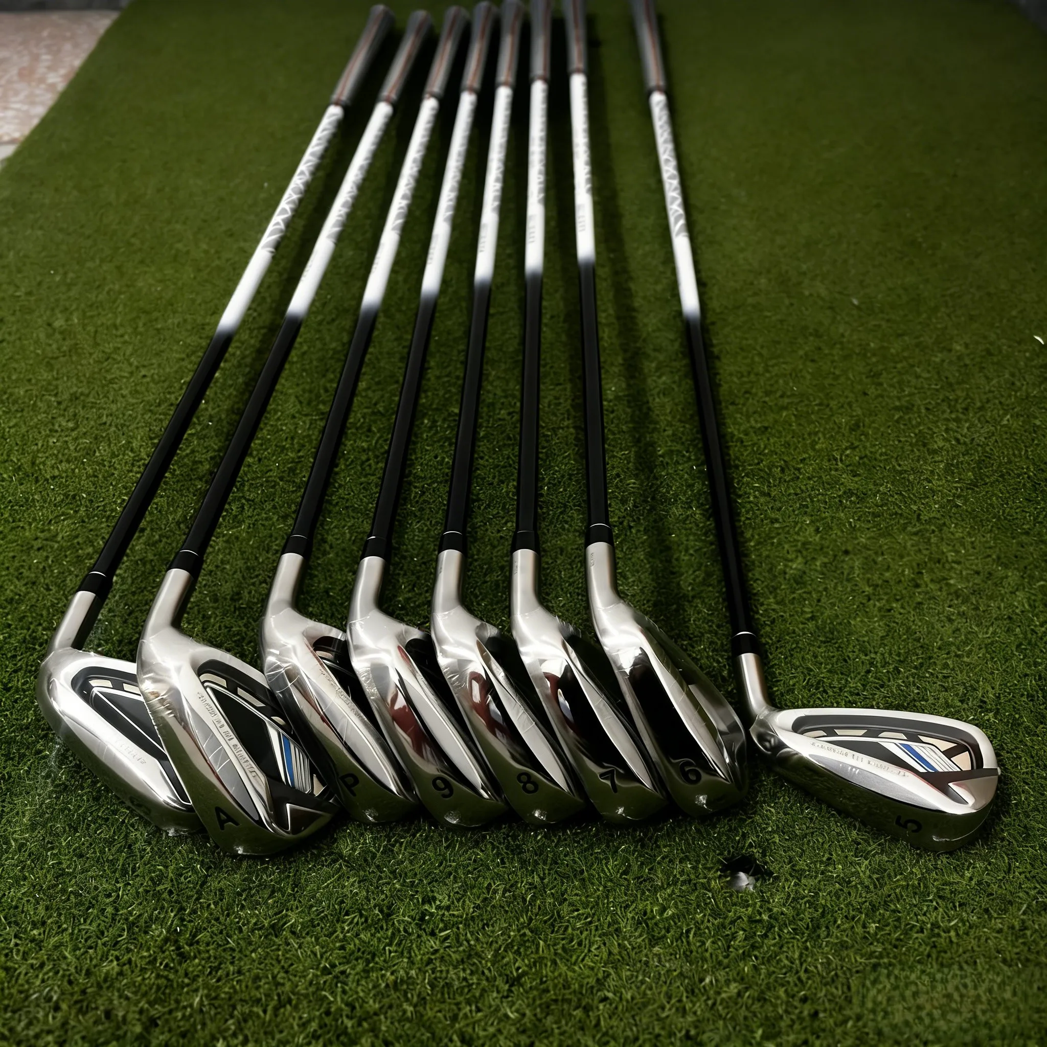 

Набор мужских клюшек для гольфа MP1200, 5-9PAS (8 шт.), стальной/графитовый шафт, чехол для головки клюшки