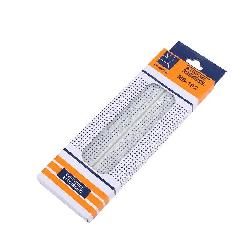 MB-102 red and blue line bread board 830-hole bread board experimental connecting plate 165×55×10mm.