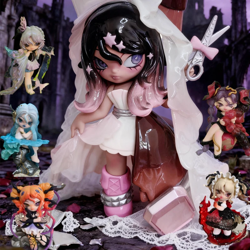 

NONO SOVA Nightmare Lullaby Series виниловая слепая коробка милое лицо фигурка-сюрприз на день рождения тайна коробка Коллекционная модель подарки