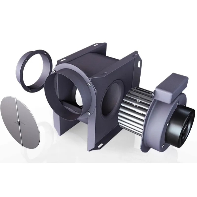 مروحة طرد مركزي من النوع المنفصل التجاري نظام الهواء النقي مروحة عادم منزلية صغيرة مروحة تهوية الفندق