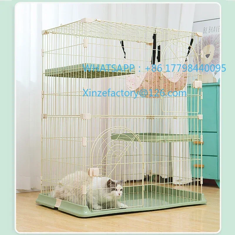 Customizable Cat Cage Household Indoor Cat Luxury Villa