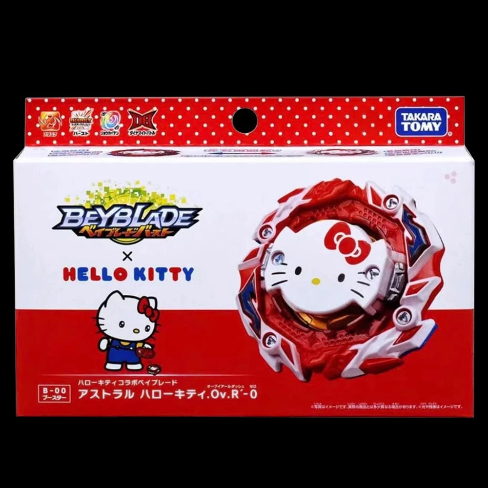 

Оригинальный бустер TAKARA TOMY BEY Burst B-00 BBG-40 Astral Hello Kitty.Ov.R’-0 BLADE