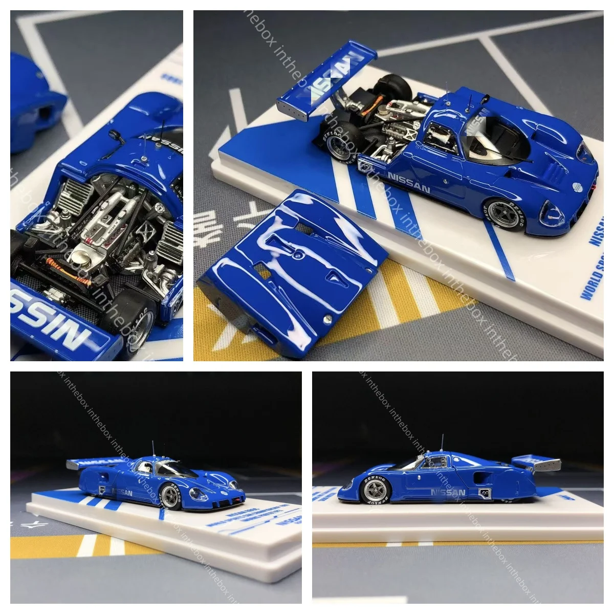 

In theBox Store INNO64 1:64 R89C World Sports Car Blue Championship 1989 Works Prototype Diecast Model Car