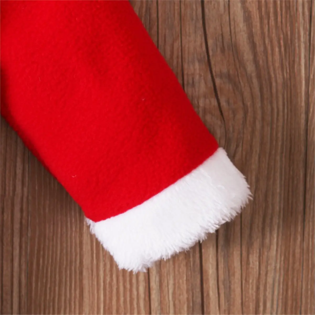 A10R Christmas Hoodies Kids Santa Claus Hooded Jacket Cape Coat with Belt Cosplay Festive Xmas Outfits for Children 110