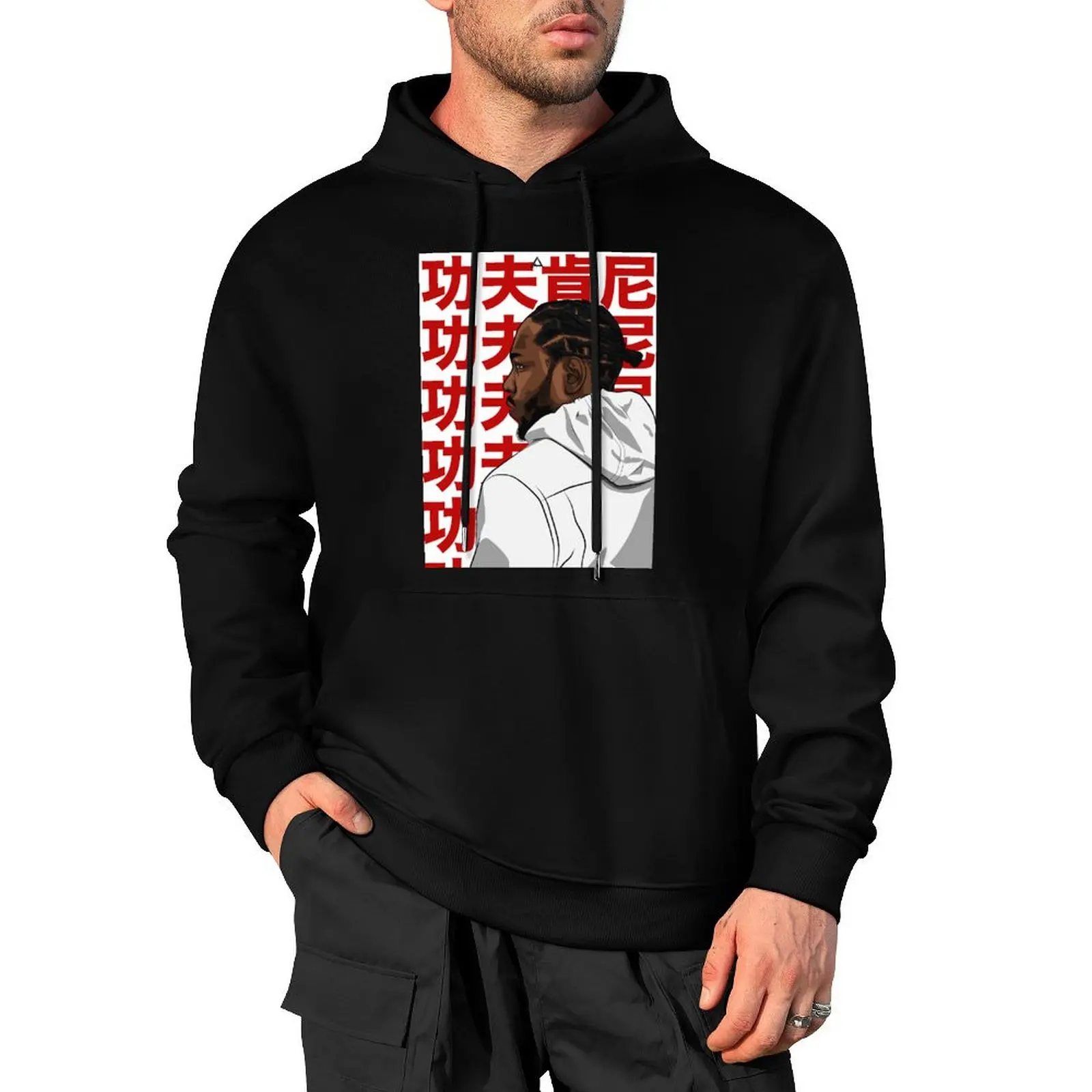 

KENDRICK LAMAR (KUNG FU KENNY) Pullover Hoodie mens clothes hooded shirt autumn jacket men hoodie graphic