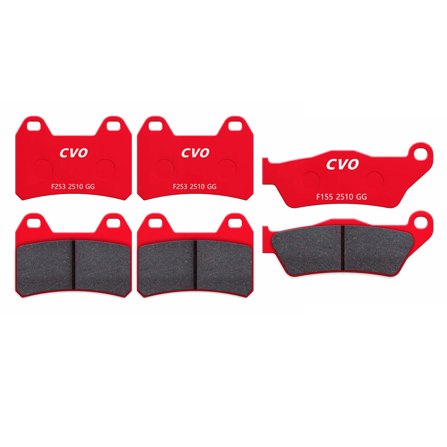 Durable Anti Wear Stable Braking Motorcycle Replacement Brake Pads for CYCLONE RX650 All-Weather Disc Brake Pads
