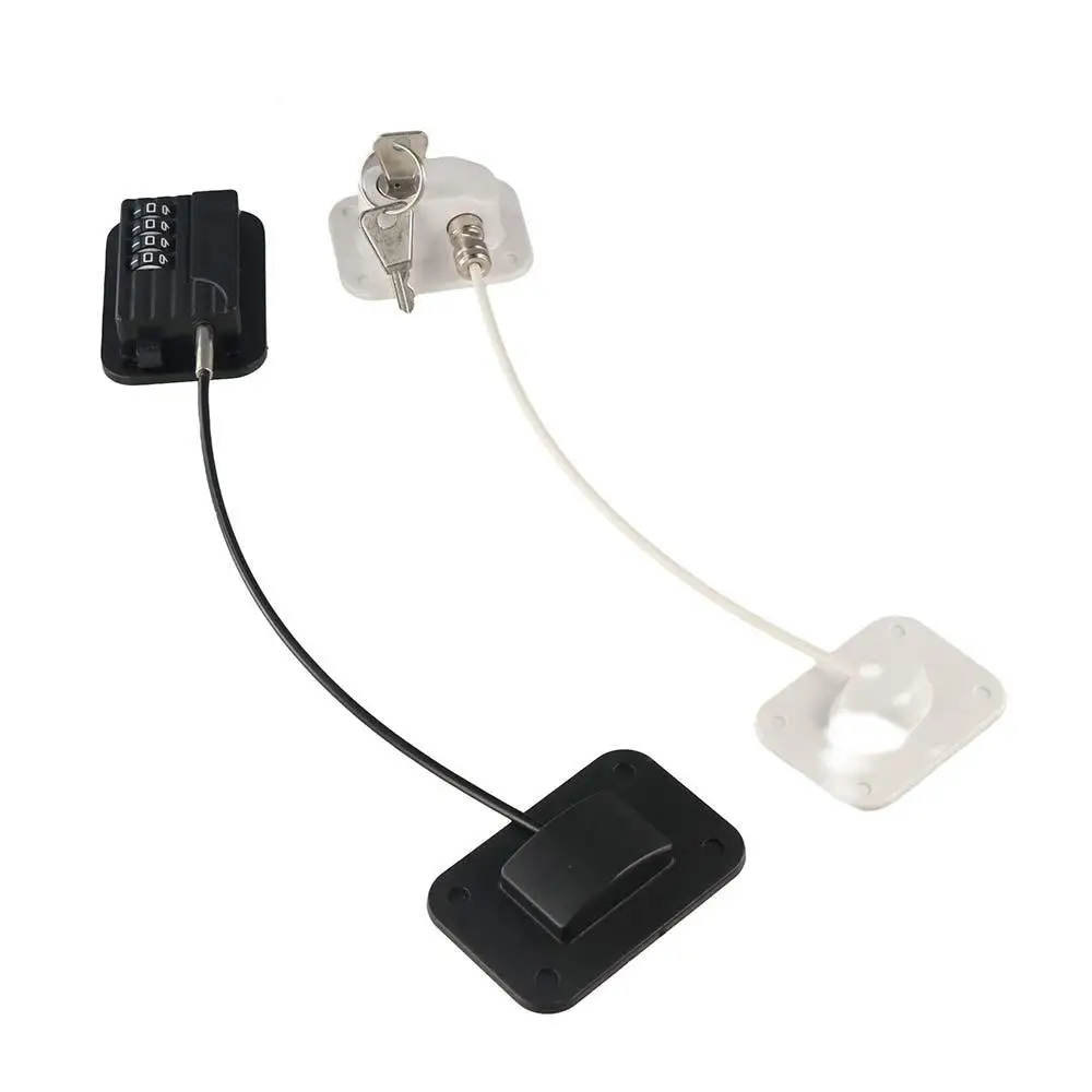 

Cable 4-Wheel Baby Safety Protection-Children Refrigerator Door Cabinet Code Lock Smart Lock Number Locks Padlock