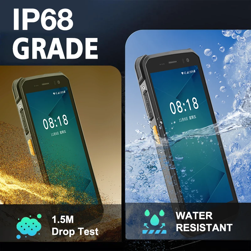 T1 1D 2D Laser Scanner Pda Handheld Android Barcode Scanner 5,5 zoll Android Pda Robuste 2D Cmos Scanner Mobile Pda