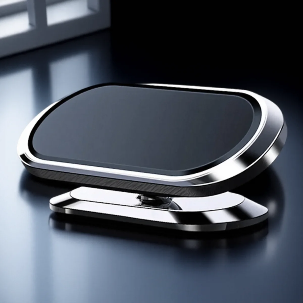 

Универсальный магнитный автомобильный держатель для телефона с вращением на 360 градусов, плоская подставка на приборной панели, крепление для смартфона